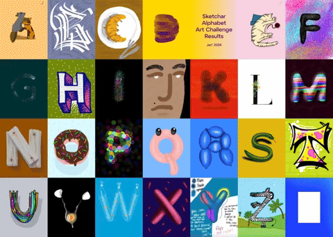 Beyond Letters: Sketchar's Alphabet Challenge Ignites a Creative Spark!