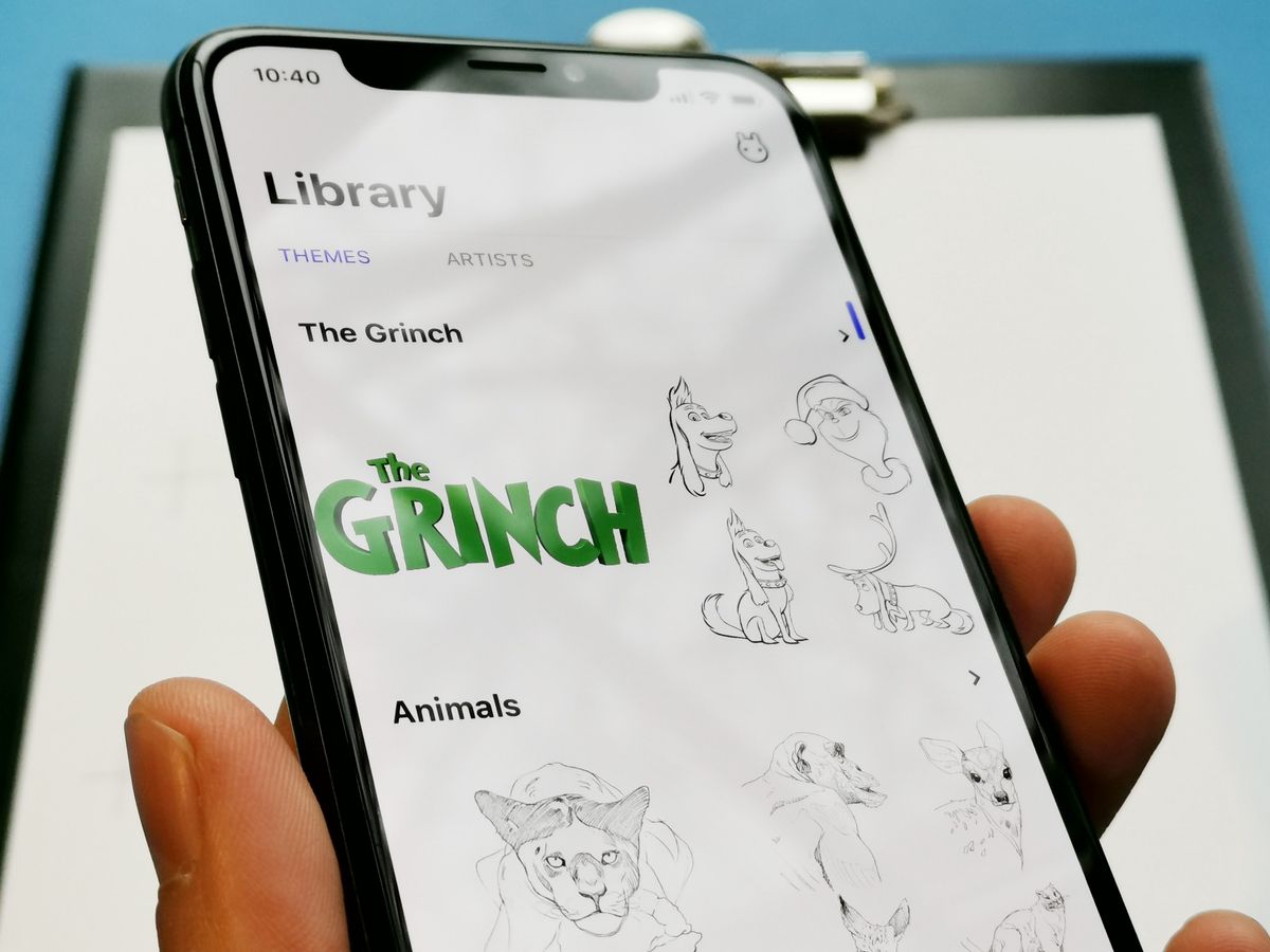 A cooperation between SketchAR and Universal Pictures France — The premiere of The Grinch 2018.