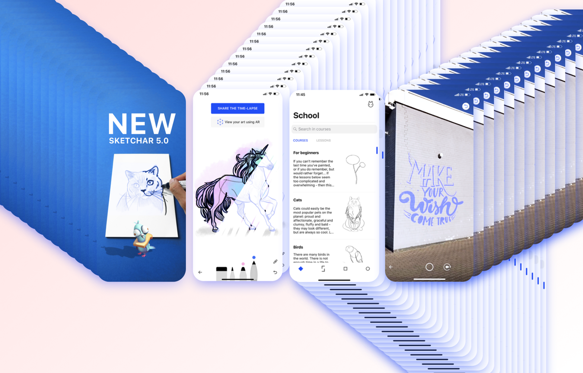 SketchAR 5.0. The true revolution of augmented reality!
